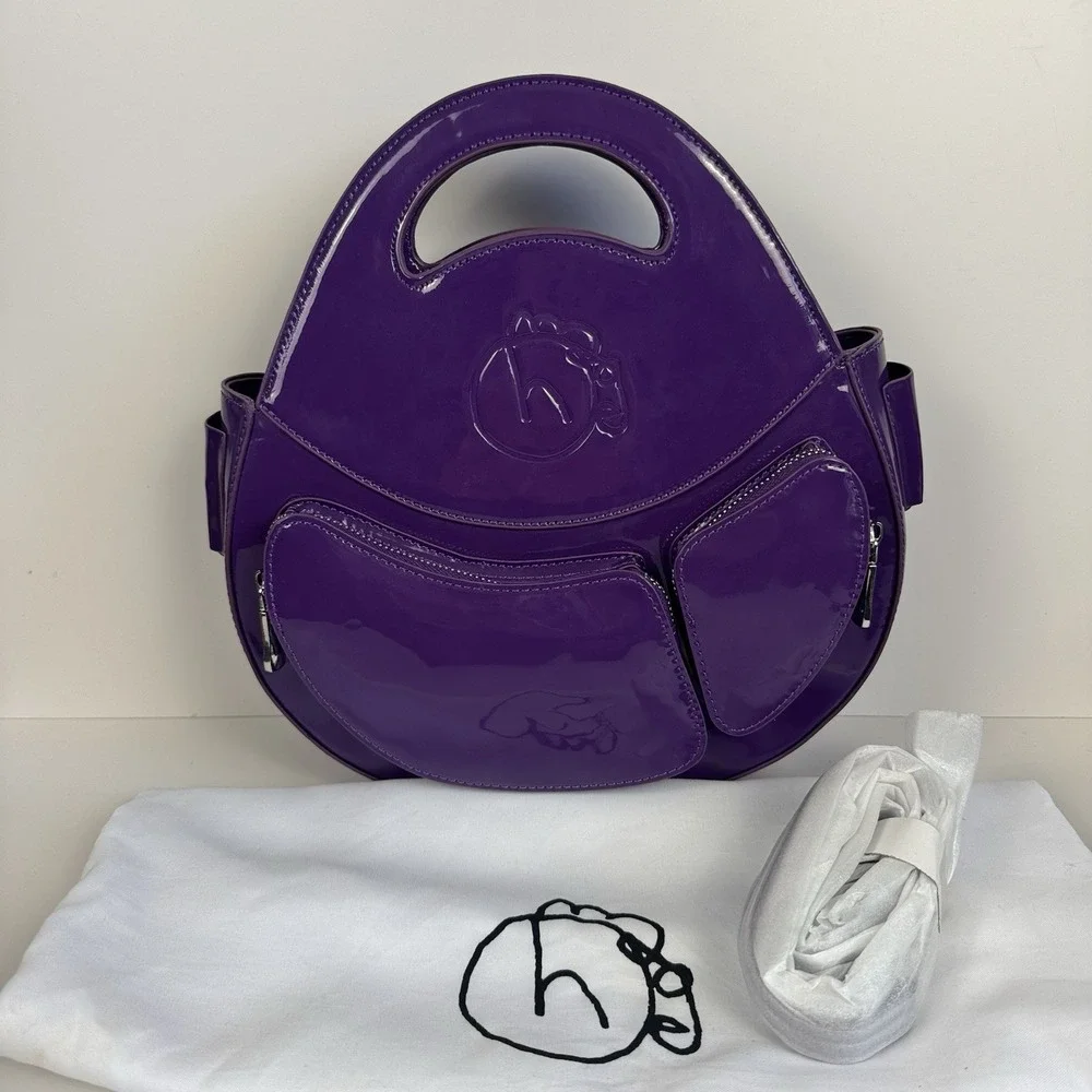 Homage Year Abundant Ova Manifestation Bag Purple Crossbody Shoulder Bag Tote